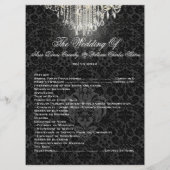 PixDezines chandelier/desiree damask/programme Programmakaart (Achterkant)