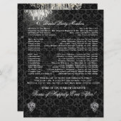 PixDezines chandelier/desiree damask/programme Programmakaart (Voorkant / Achterkant)