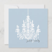 PixDezines Chandelier/DIY achtergrondkleur! Kaart (Voorkant)