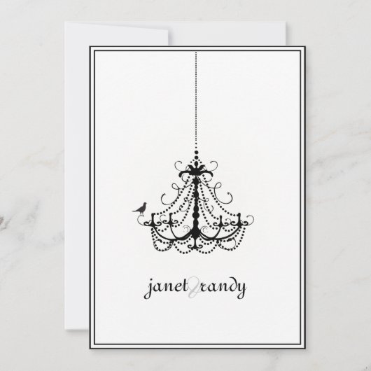 PixDezines chandelier/DIY event+background kleur! Kaart (Voorkant)