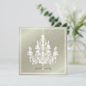 PixDezines Chandelier+Fidora Damask achtergrond Kaart (Staand voorkant)