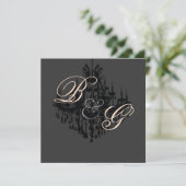 PixDezines Chandelier Kaart (Staand voorkant)