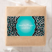 PixDezines cheetah / DIY achtergrond kleur! Etiket (Insitu)