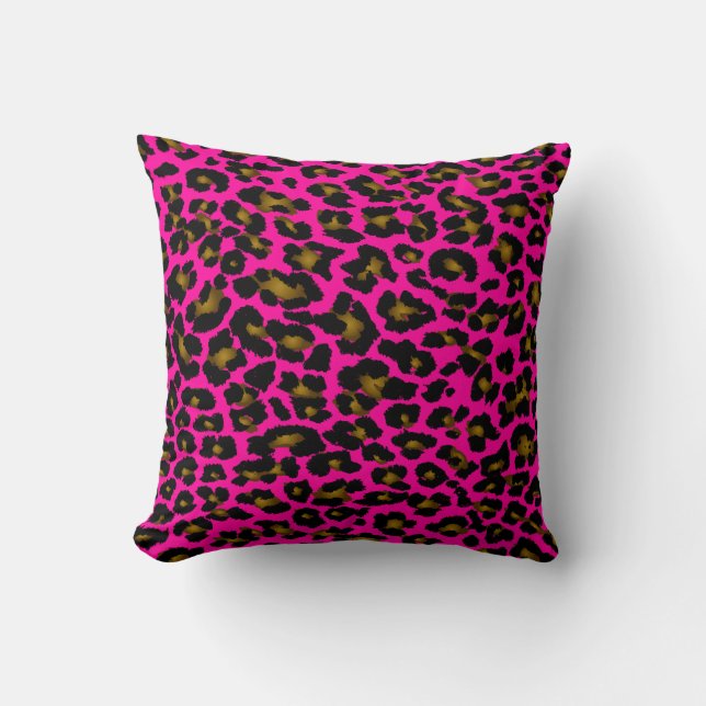 PixDezines cheetah diy achtergrond kleuren Kussen (Voorkant)