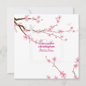 PixDezines Cherry Blossom/diy background Kaart (Voorkant)