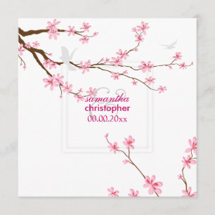 PixDezines Cherry Blossom/diy background Kaart