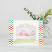 PixDezines chevron/brit milah/foto lijst+sterren Kaart (Staand voorkant)