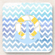 PixDezines chevron/nautical/waterverf
