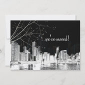 PixDezines Chicago Lakeshore/bewegende aankondigin Aankondiging (Voorkant)