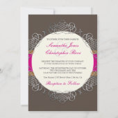 PixDezines Chole Filigree|DIY kleuren|Oranje+roze Kaart (Achterkant)