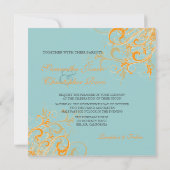 PixDezines citruszirls/dij achtergrond Kaart (Achterkant)