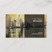 PixDezines City Scape, Lakeshore, Chicago, Visitekaartje (Achterkant)