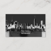 PixDezines City Scape, New York Skyline Visitekaartje (Voorkant)