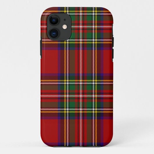 PixDezines clan stewart tartan Case-Mate iPhone Case (Achterkant)