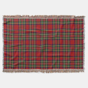 PixDezines clan stewart tartan Deken