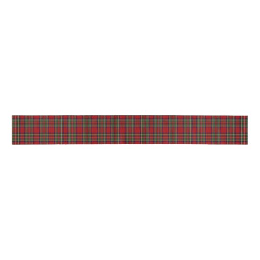 PixDezines Clan Stewart Tartan Grosgrain Lint (Voorkant)
