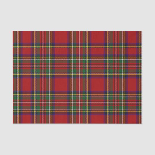 PixDezines clan stewart tartan Tissuepapier (Voorkant)