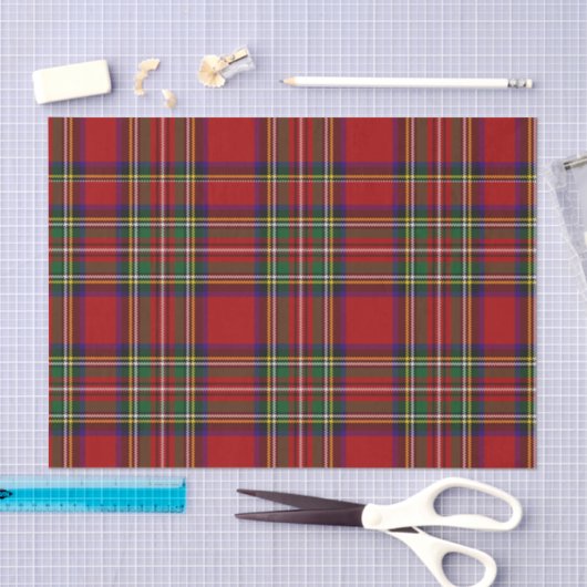 PixDezines clan stewart tartan Tissuepapier (Craft)