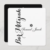 PixDezines Classic Bar Mitzvah/DIY kleur Kaart (Voorkant / Achterkant)