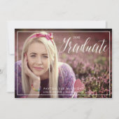 PixDezines Classy Faux Gold Confetti Afstuderen Kaart (Voorkant)