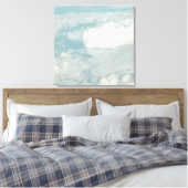 PixDezines Cloud 9 ~ Stoel bij het raam Canvas Afdruk (Insitu (Slaapkamer))