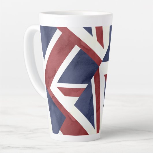 PixDezines Collage Union Jack Latte Mok (Linkerhoek)
