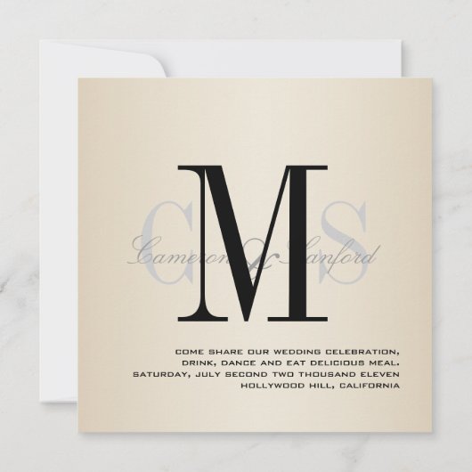 PixDezines Contemmodern + klassiek/zwart+wit Kaart (Achterkant)