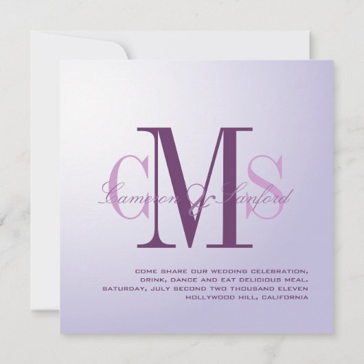 PixDezines Contemmodern + klastig/plum Kaart (Achterkant)