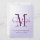 PixDezines Contemmodern + klastig/plum Kaart (Achterkant)