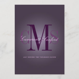 PixDezines Contemmodern + klastig/plum Kaart