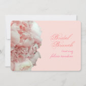 PixDezines coraalpinda's/hydrangeas/DIY event Kaart (Voorkant)