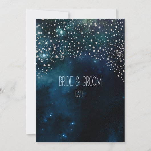 PixDezines Cosmic/NASA/Sterrennacht Kaart (Voorkant)