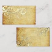 PixDezines Cream Swirls/Enclosure Kaarten (Voorkant / Achterkant)