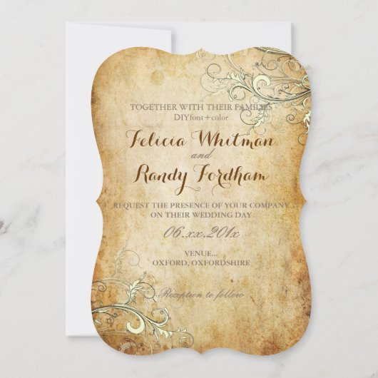 PixDezines  CREAM SWIRLS/FAUX PARACHT Kaart (Achterkant)