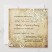 PixDezines  CREAM SWIRLS/FAUX PARCHMENT Kaart (Achterkant)