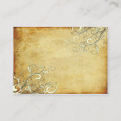 PixDezines  Cream wervelt plaatskaarten Plaatskaartje (Achterkant)