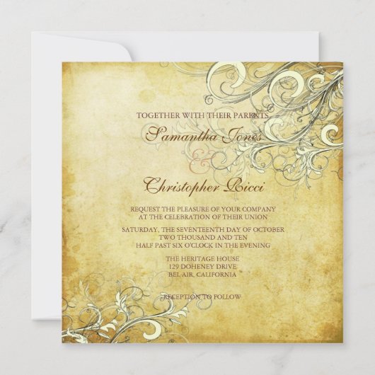 PixDezines crèmezwenken Kaart (Achterkant)