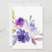PixDezines Crystal Blue Shoreline, Beach Wedding Kaart (Achterkant)