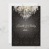 PixDezines Crystal Chandelier+arianna damask Kaart (Achterkant)