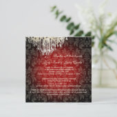 PixDezines Crystal Chandelier/DIY achtergrondkleur Kaart (Staand voorkant)