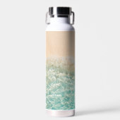 PixDezines Crystal Clear Shoreline Beach Waterfles (Voorkant)