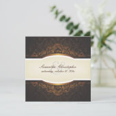 PixDezines Cubana Damask Kaart (Staand voorkant)