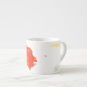 PixDezines Cupcake Sprinkles/Faux Gold Espresso Kop (Voorkant rechts)