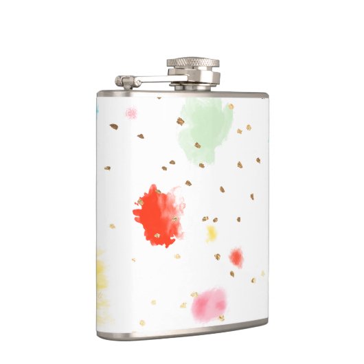 PixDezines Cupcake Sprinkles/Faux Gold Heupfles (Rechts)