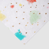 PixDezines Cupcake Sprinkles/Faux Gold Tissuepapier (Detail)