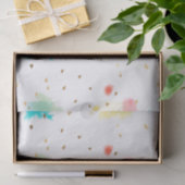 PixDezines Cupcake Sprinkles/Faux Gold Tissuepapier (Geschenk)