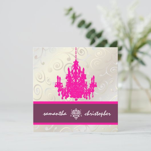 PixDezines Cupcakes Swirls + Chandelier Kaart (Staand voorkant)