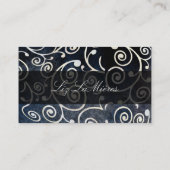 PixDezines cupcakes wervelingen + gouden Visitekaartje (Achterkant)