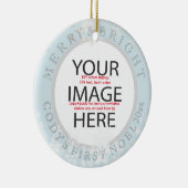 PixDezines Custom Photo Ornament/DIY kleuren Keramisch Ornament (Rechts)