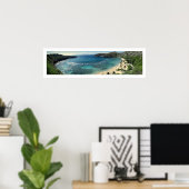PixDezines daglicht op de hanaumabay, hawaii Poster (Thuiskantoor)